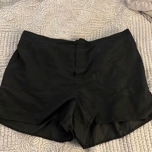 Swim shorts with built in brief